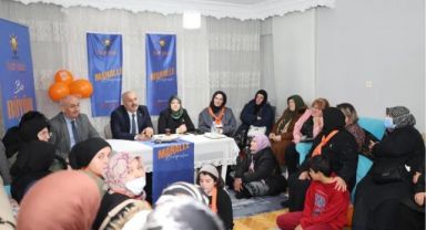 Büyükgöz'den Mahallelerde Hane Ziyaretleri