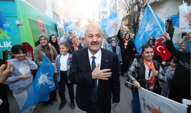 Büyükgöz'e Gaziler'de Coşkulu Karşılama