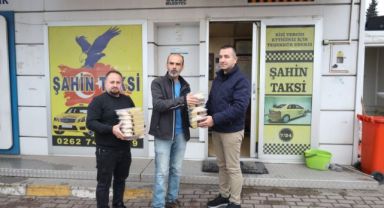 Büyükşehir’den taksici esnafına iftariyelik