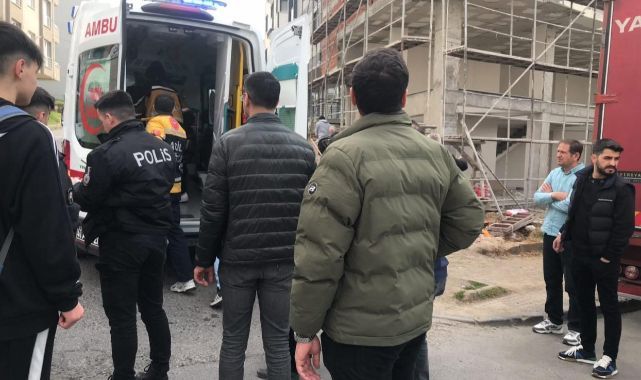Çayırova'da İnşattan düşen işçi ağır yaralandı