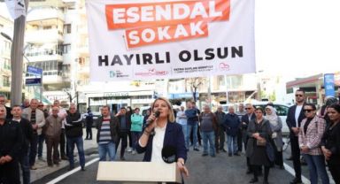 Esendal Sokak 7 günde yenilendi