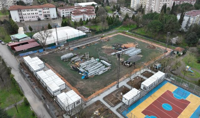 Ferruh Duygu Spor Sahası yenileniyor