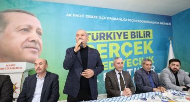 Gebze Ak Parti Milli Görüşün duayenlerini ağırladı
