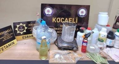 Gebze'de zehir tacirlerine operasyon : 3 tutuklama