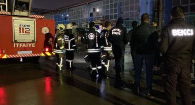 Kaldığı iş yerinde yanarak can verdi