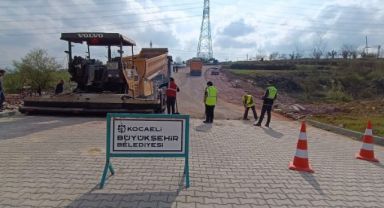 Sepetçi TOKİ Konutları giriş yolu asfaltlandı