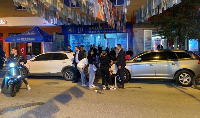 Sürücünün dengesini kaybettiği motosiklet devrildi: 1 yaralı