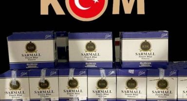 TEM’de durdurulan araçta 710 bin boş makaron ele geçirildi