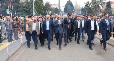 Başkan Çiftçi’ye mesai arkadaşlarından karşılama