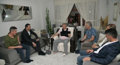 Başkan hasta ve yaşlıların ayağına gitti