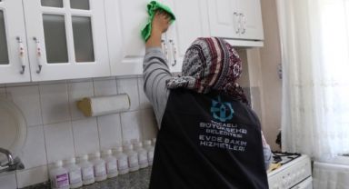 Büyükşehir Evde Bakımdan bayram temizliği