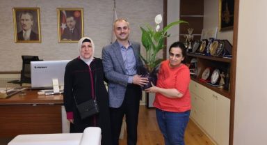 Çayırovalılardan Çiftçi'ye hayırlı olsun ziyareti