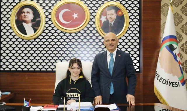 Çocuk başkandan ilk talimat Körfez’e Bilim-Sanat Sokağı oldu
