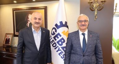 Kaymakam Özyiğit’ten Başkan Büyükgöz’e Hayırlı Olsun Ziyareti