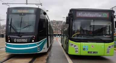 Kocaeli’de bayramda toplu taşımalar ücretsiz
