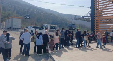 Kocaelilerin teleferik keyfi