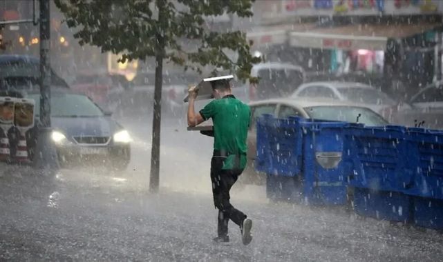 Meteoroloji'den sağanak yağış uyarısı