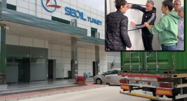 Seoil işçileri grev kararını fabrikaya astı
