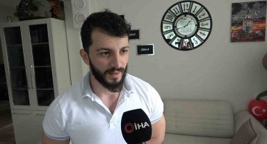 Spor salonuna giderken ölümden döndü