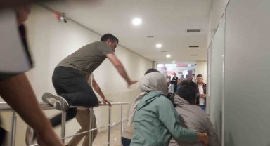 30 yıl hapis talebini duyan sanık aileleri adliye koridorunda birbirine girdi