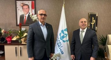 Aslantürk ve ekibinden Hasan Soba’ya ziyaret