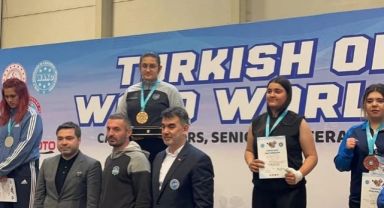 Çayırova Belediyesi sporcularından bir altın bir bronz