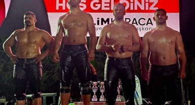 Gölcüklü pehlivanların Fethiye başarısı