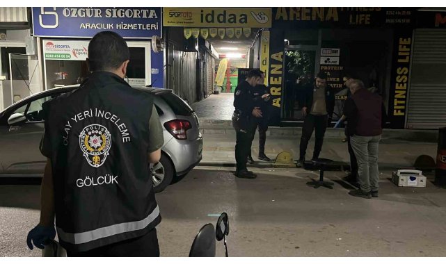 İş yerinde bacağından silahla vuruldu