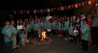 Kamp ateşi Kartepe'de yakıldı