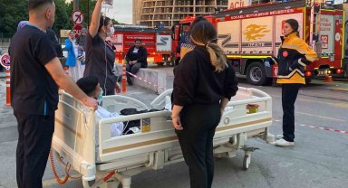 Kocaeli'de hastanede yangın: 5 hasta tahliye edildi