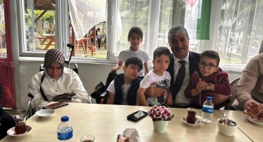Özel bireyler ile kahvaltıda buluştular
