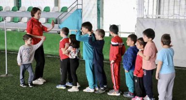 Özel çocuklar için özel etkinlik