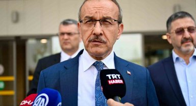 Vali Yavuz, Alper Gezeravcı'nın sağlık durumu hakkında bilgi aldı