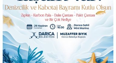 1923 metrekarelik dev Türk bayrağı Darıca’da açılacak