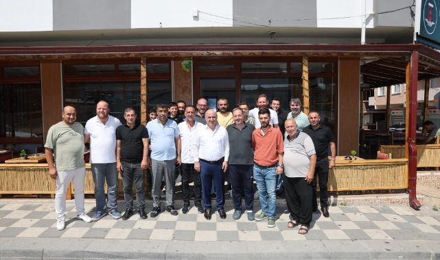 Başkan Bıyık, Nenehatun esnafını dinledi
