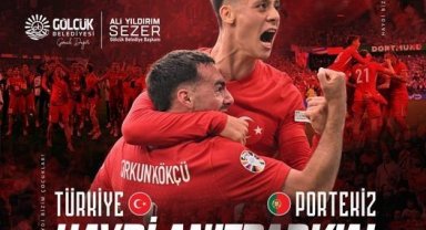 Başkan Sezer Gölcüklüleri milli heyecanı birlikte yaşamaya davet etti