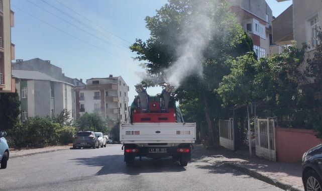 Çayırova’da vektörle mücadele sürüyor