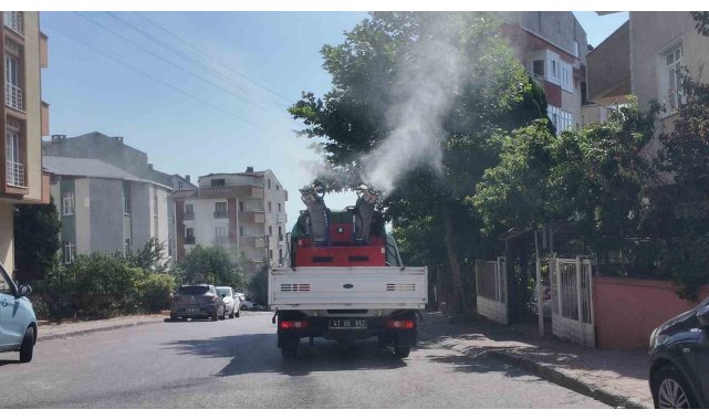 Çayırova'da vektörle mücadele sürüyor