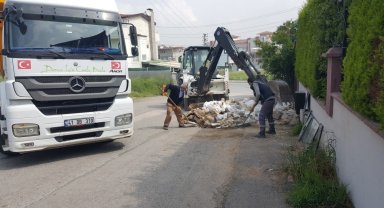 Darıca'da 5 ayda 29 bin ton çöp toplandı