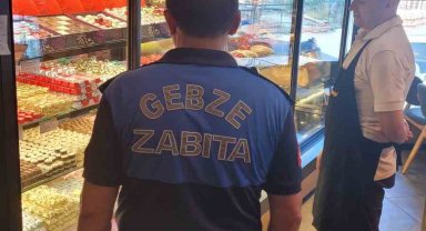 Gebze'de bayram öncesi denetimler sıklaştırıldı