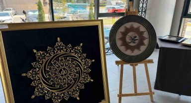 Kadınların filografi sanatı görücüye çıktı