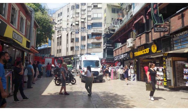 Kocaeli'de masaj salonunda korkutan yangın