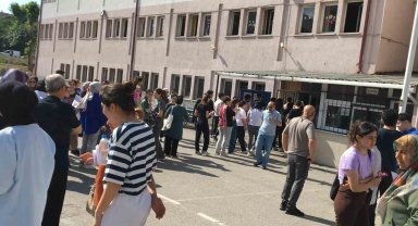 Kocaeli'de YKS sınavının ilk oturum heyecanı