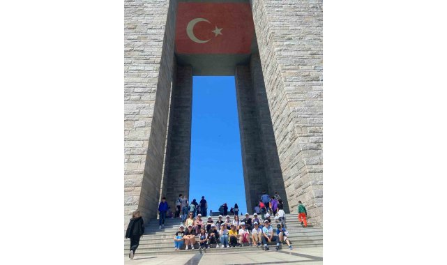 Minikler Çanakkale'yi gezdi
