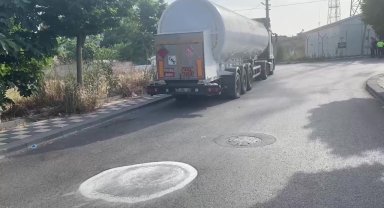 Sıvılaştırılmış doğal gaz sızıntısı ekipleri harekete geçirdi