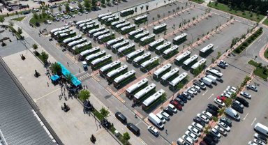 50 yeni otobüs Kocaelilere hizmet için yollarda