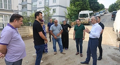 Baran Aydın çağrı yaptı; Çifçi mağdur olan vatandaşlarla buluştu