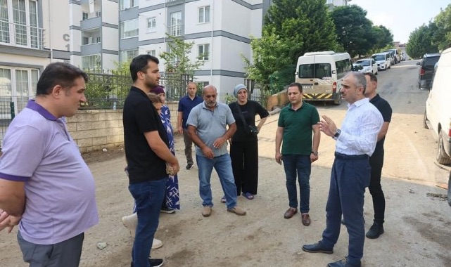 Baran Aydın çağrı yaptı; Çifçi mağdur olan vatandaşlarla buluştu