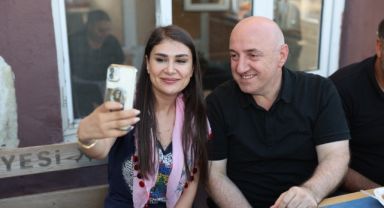 Başkan Bıyık, canlarla aşurede buluştu