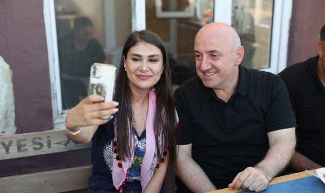 Başkan Bıyık, canlarla aşurede buluştu